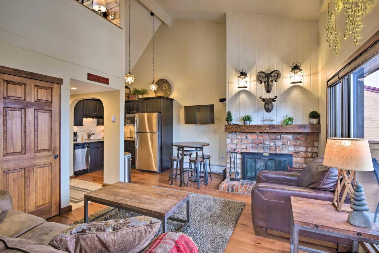 Cozy Breckenridge Condo At Base Of Peak 9! Buitenkant foto