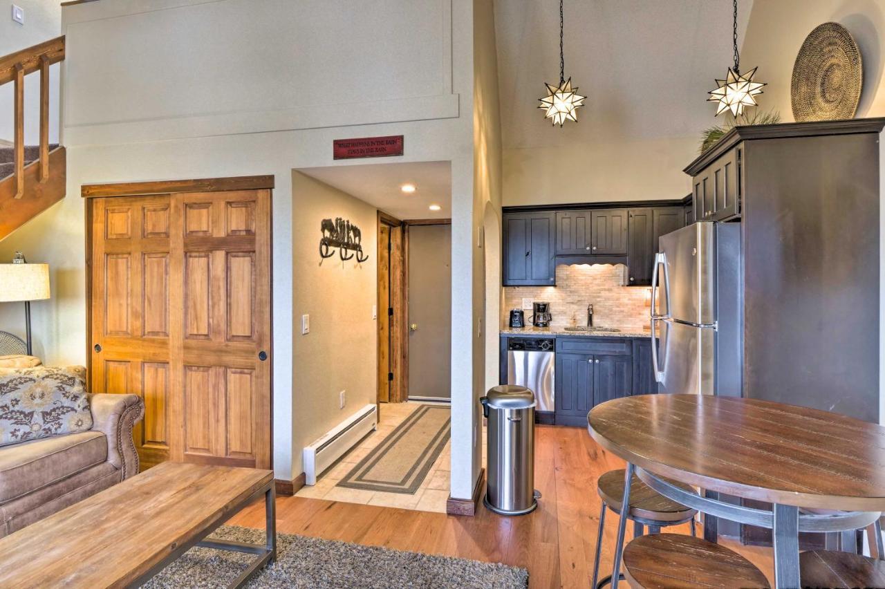 Cozy Breckenridge Condo At Base Of Peak 9! Buitenkant foto