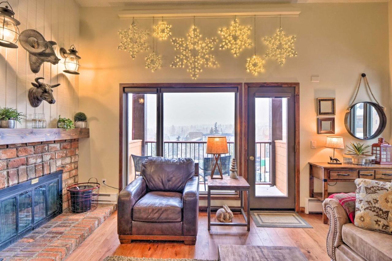 Cozy Breckenridge Condo At Base Of Peak 9! Buitenkant foto